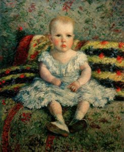Il bambino sul divano da Gustave Caillebotte